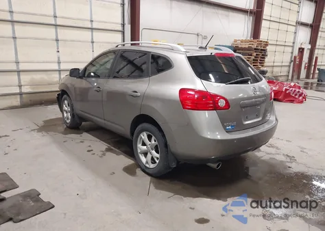 2009 Nissan Rogue Sl из США, поврежденный, VIN JN8AS58V29W186943